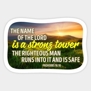 Bible quote Sticker